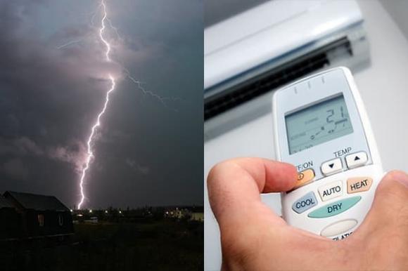 cơn bão số 3, điều hòa, tắt điều hòa, kiến thức