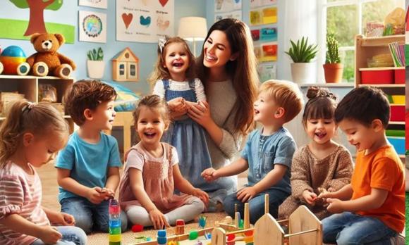 trẻ học mẫu giáo, trẻ học mầm non, độ tuổi trẻ học mầm non