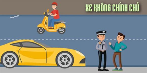 Nghị định 168, quy định xe không chính chủ