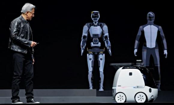 trí tuệ nhân tạo, AI, CEO Nvidia Jensen Huang,  Physical AI , khoa học máy tính
