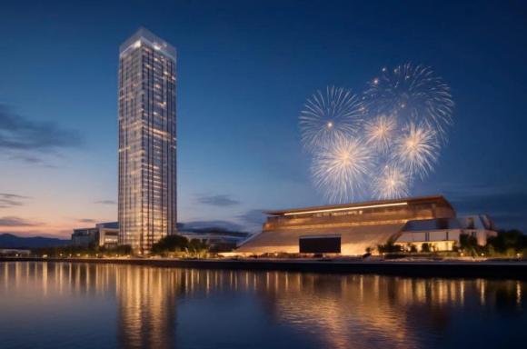 tòa nhà cao ốc 183m, công trình phục vụ Lễ hội pháo hoa quốc tế Đà Nẵng