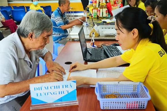 lương hưu, trợ cấp bảo hiểm xã hội