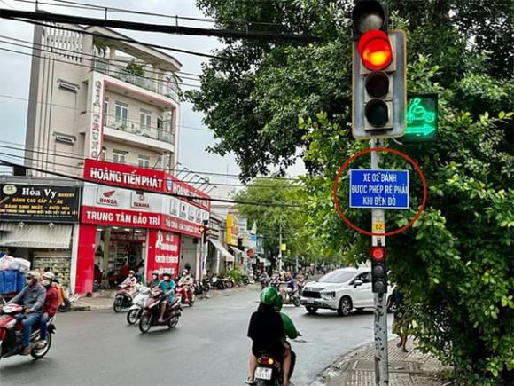 rẽ phải khi đèn đỏ, nghị định 168, luật giao thông
