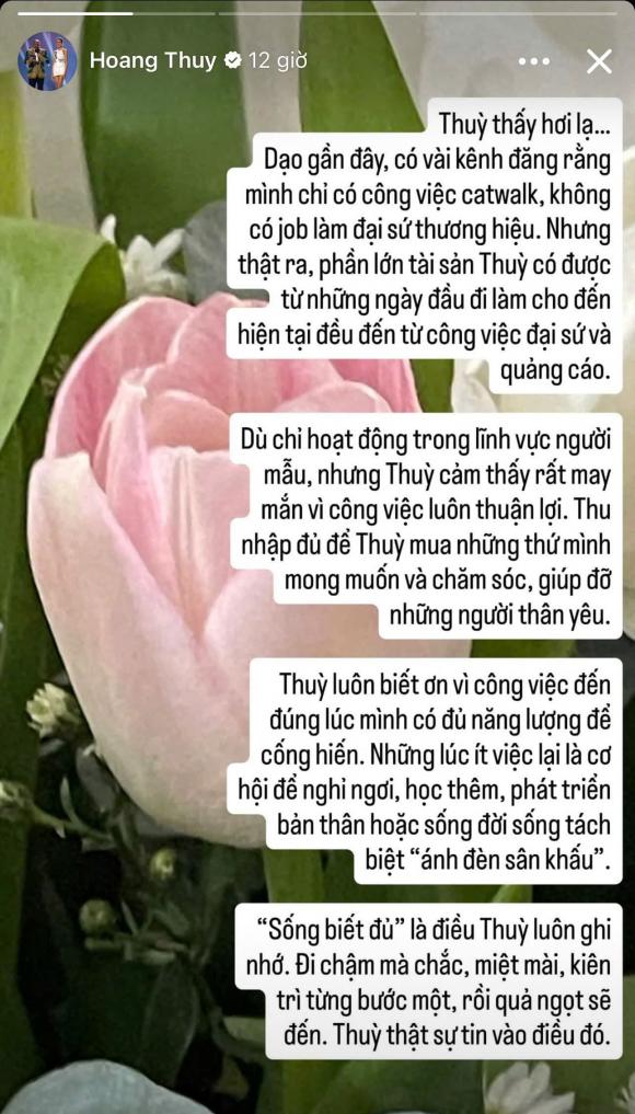người mẫu Hoàng Thùy, sao Việt