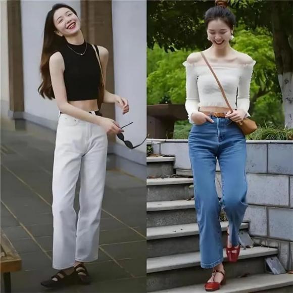 thời  trang, quần ống rộng