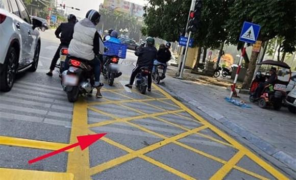 vạch mắt võng, nghị định 168, mức phạt đè vạch mắt võng