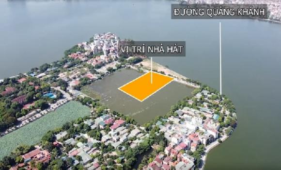 nhà hát Ngọc Trai, nhà hát 10.000 tỉ đồng sát hồ Tây, nhà hát tại hà nội