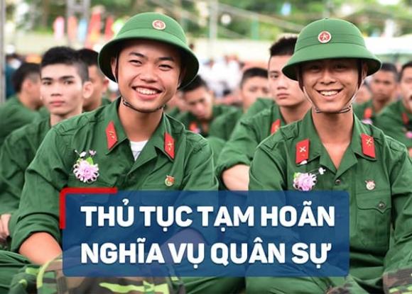 Tạm hoãn nghĩa vụ quân sự khi chờ xét tuyển đại học, khám nghĩa vụ sức khỏe, khám đi bộ đội