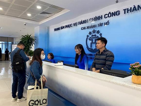 Hà nội, thủ tục hành chính, trung tâm phục vụ hành chính công