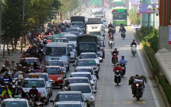 Nghị định 168, lỗi xe máy đi sai làn đường, xe đi ngược chiều