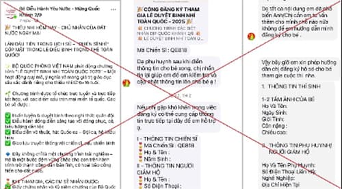 Lừa đảo, lễ kỷ niệm 2/9, duyệt binh nhí