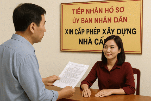 Cấp phép xây dựng nhà cấp 4, quy trình Cấp phép xây dựng nhà cấp 4