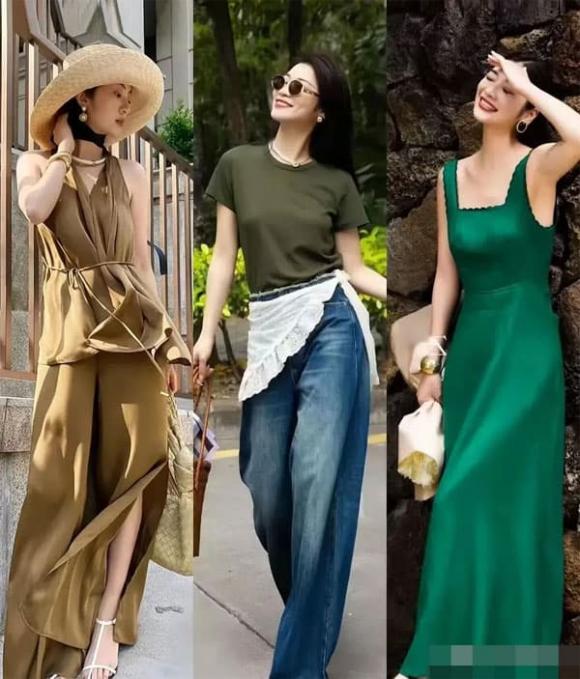 trang phục, mùa hè, màu sắc 