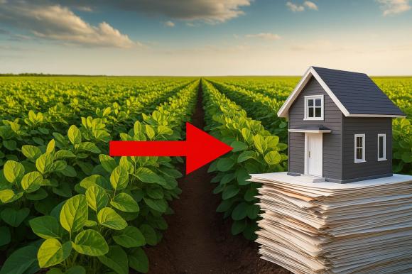 Luật đất đai, quy định chuyển đất nông nghiệp lên đất thổ cư 