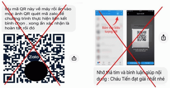 Zalo, dấu hiệu zalo bị tấn công