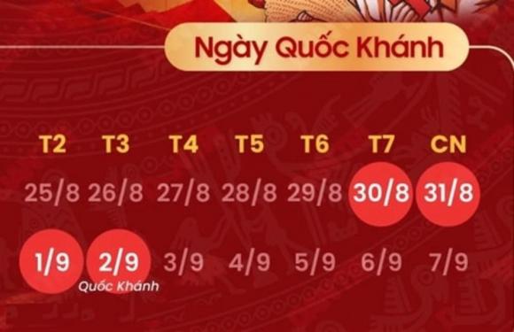 Lễ Quốc Khánh 2/9, nghỉ 2/9, kiến thức