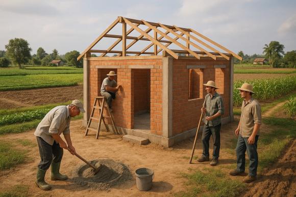Luật đất đai, mức phạt xây nhà trên đất nông nghiệp
