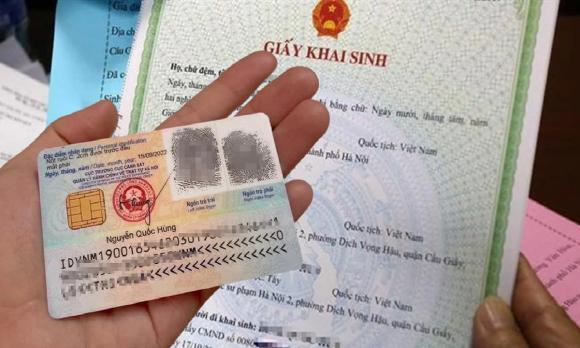  mất giấy khai sinh, làm căn cước công dân, đổi cccd, kiến thức