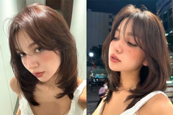 tóc dài, khuôn mặt, kiểu tóc