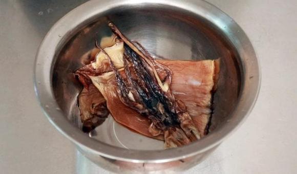 mực ngâm, mẹo nấu ăn
