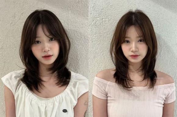 tóc dài, khuôn mặt, kiểu tóc