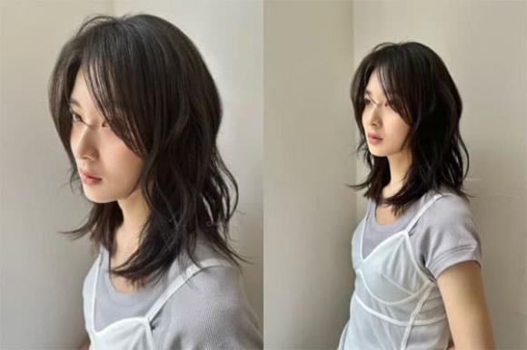 tóc dài, khuôn mặt, kiểu tóc
