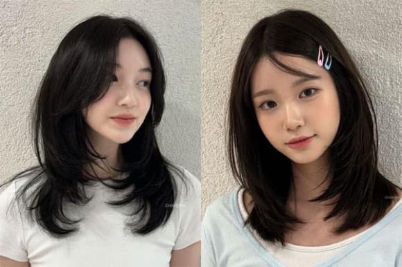 tóc dài, khuôn mặt, kiểu tóc