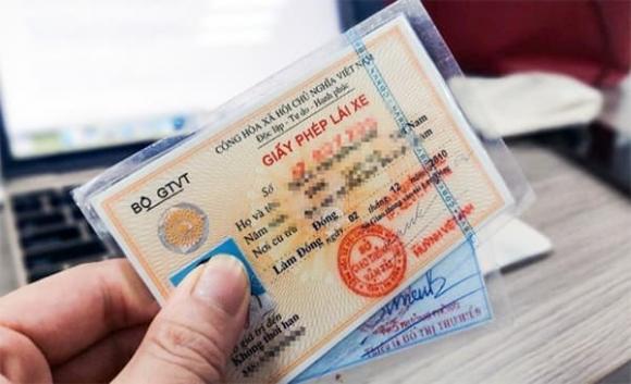Giấy phép lái xe, bằng lái xe, sử dụng GPLX bị trừ hết điểm