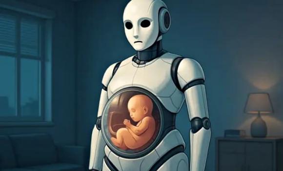 robot, robot mang thai hộ đầu tiên trên thế giới, Trung Quốc