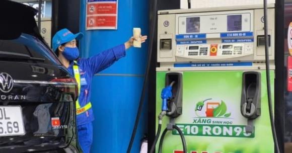  xăng sinh học E10, giá xăng, xăng sịnh học có tốt không