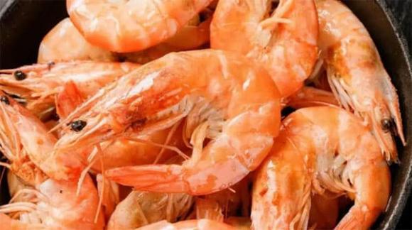 tôm luộc, thực phẩm, món ngon mỗi ngày