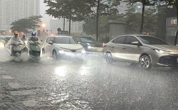 Thời tiết, mưa dông, miền bắc, miền trung