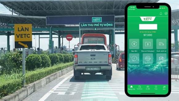 cách chuyển sang tài khoản giao thông, ePass, VETC