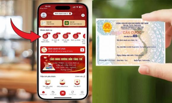  đổi thẻ Căn cước trên VNeID, cccd, kiến thức