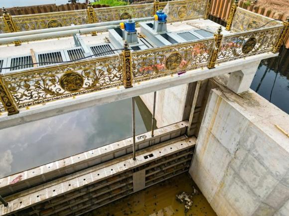 Đập dâng đầu tiên trên sông Tô Lịch, cải tạo sông tô lịch