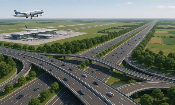 sân bay lớn nhất miền Bắc, tuyến đường 42.000 tỷ ,  sân bay Gia Bình