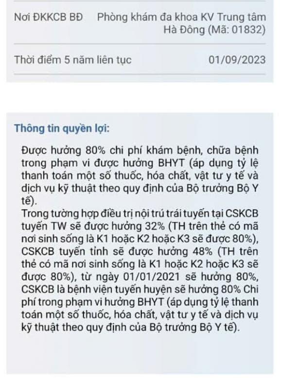thẻ bảo hiểm y tế, VssID, kiến thức