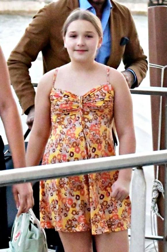 bé Michelin, Harper Beckham, con gái David Beckham, Victoria Beckham, nhan sắc của Harper Beckham