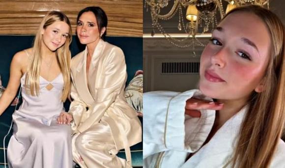 bé Michelin, Harper Beckham, con gái David Beckham, Victoria Beckham, nhan sắc của Harper Beckham