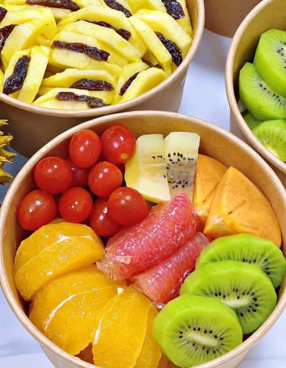 hoa quả cắt sẵn, nghề lạ, nghề không cần bằng cấp, nghề làm việc tại nhà