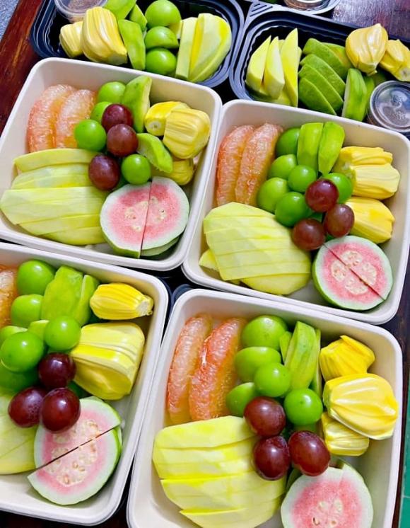 hoa quả cắt sẵn, nghề lạ, nghề không cần bằng cấp, nghề làm việc tại nhà