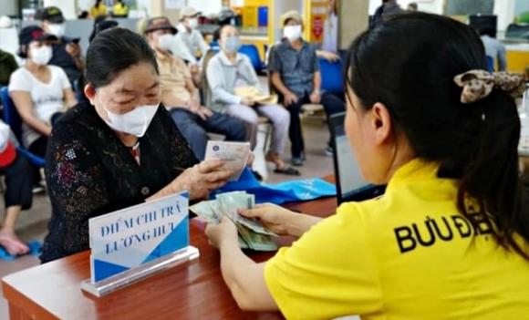  Lương hưu, tăng lương, trợ cấp bảo hiểm xã hội, BHXH