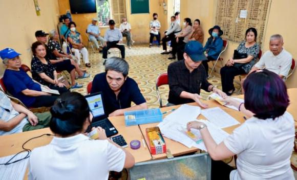  Lương hưu, tăng lương, trợ cấp bảo hiểm xã hội, BHXH