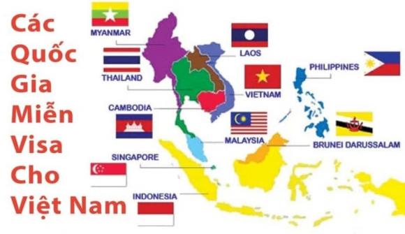 Luật xuất nhập cảnh, danh sách quốc gia miễn Visa cho người Việt Nam