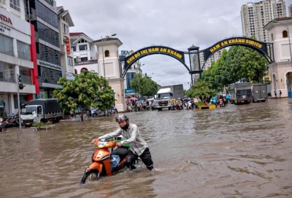  bão số 5, bão Kajiki, Khu đô thị Nam An Khánh, Geleximco