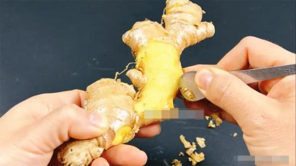gừng, mẹo gọt hoa quả