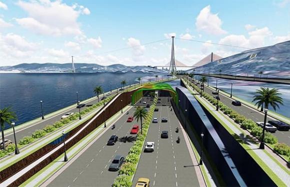 hầm vượt biển lớn nhất Việt Nam, Quảng Ninh, Hầm xuyên vịnh Cửa Lục