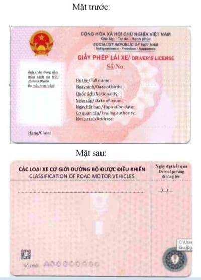 đổi GPLX mới, quy trình đổi giấy phép lái xe, Thông tư 12