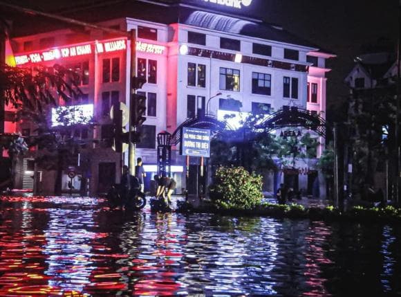 làng biệt thự, làng biệt thự bị ngập, kiến thức