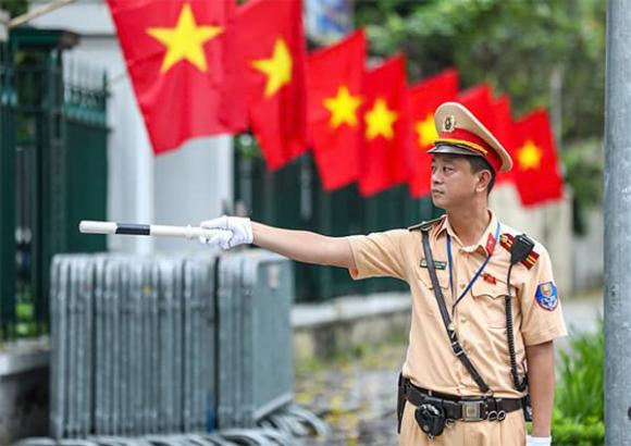 cấm đường phục vụ diễu binh, kỷ niệm Quốc khánh 2/9, hà nội